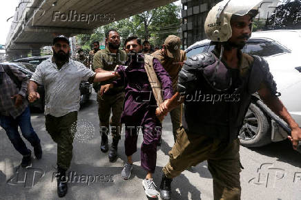 Protest in support of Pakistan's former Prime Minister Imran Khan in Lahore