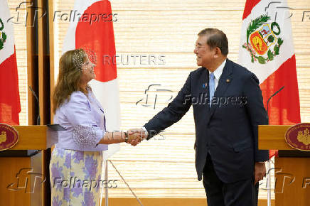 Peruvian President Boluarte visits Tokyo
