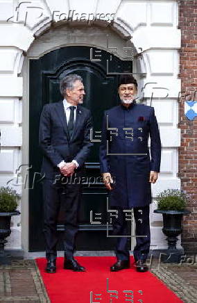 Sultan Haitham bin Tariq Al Said of Oman on a state visit to The Netherlands