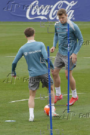 Entrenamiento Atlético de Madrid