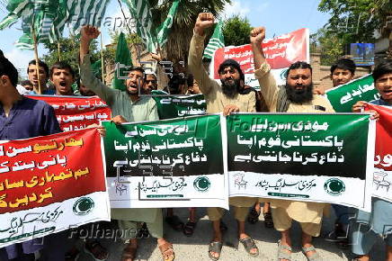 PMML Protests India?s Suspension of Indus Water Treaty Over Peshawar?s Pahalgam Attacks