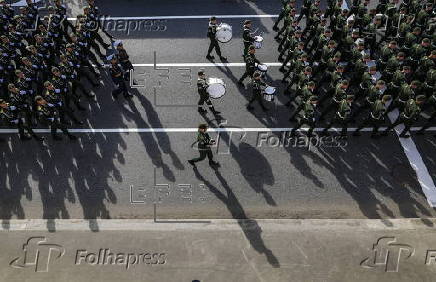 General rehearsal for Russia's annual Victory Day parade in Moscow