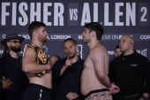 Johnny Fisher v David Allen - Weigh-in