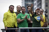 Michelle Bolsonaro discursa na av. Paulista, em ato pró-anistia do 8 de Janeiro 