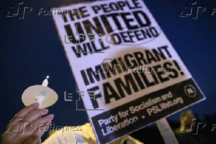 'Vigil for the Voiceless' at immigration detention facility