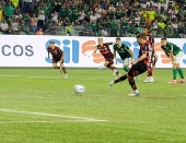 Partida entre Palmeiras e Flamengo