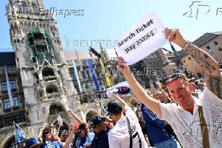 Champions League - Final - Paris St Germain and Inter Milan fans gather in Munich