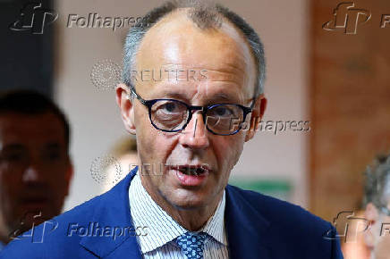 German Chancellor Friedrich Merz attends the German family entrepreneur day event in Berlin
