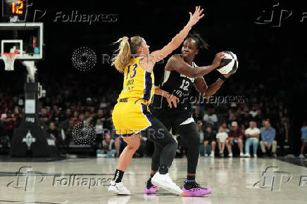 WNBA: Los Angeles Sparks at Las Vegas Aces