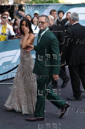 European premiere of 'F1 The Movie' in London