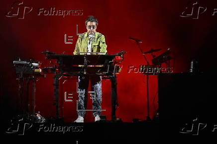 Jean-Michel Jarre in concert in Budapest