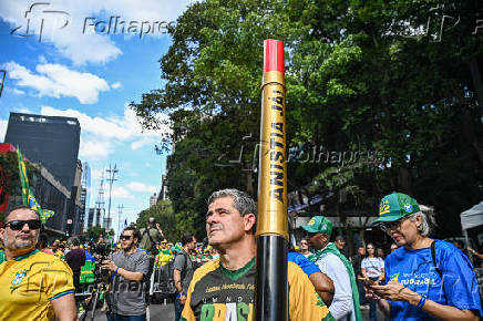 Ato Povo na Rua por Anistia, na Av. Paulista