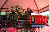 Funeral of Kenyan blogger Albert Ojwang who died in police custody