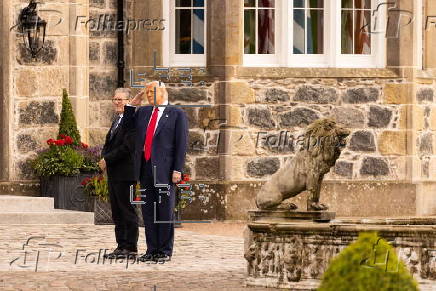 US President Donald J. Trump in Scotland