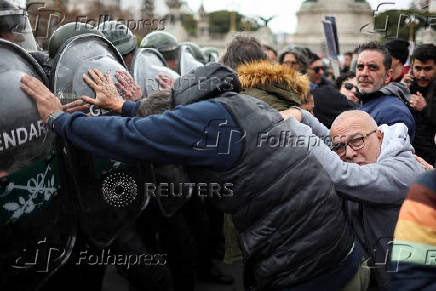 Argentines protest veto of bill strengthening protections for people with disabilities