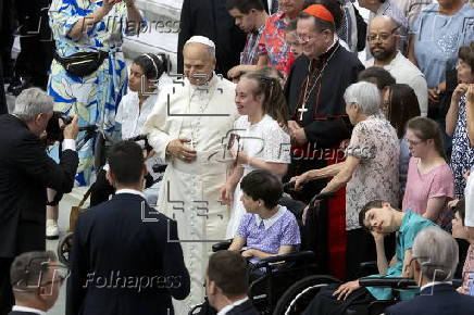 Pope Leo XIV holds weekly general audience in Vatican City
