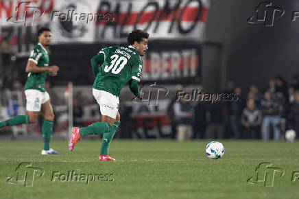 Partida entre River Plate e Palmeiras pela Copa Libertadores