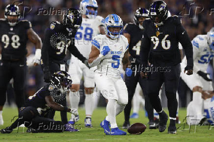 NFL: Detroit Lions at Baltimore Ravens