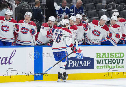 NHL: Montreal Canadiens at Toronto Maple Leafs