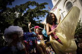 O bloquinho Cornucópia Desvairada, na Barra Funda - SP