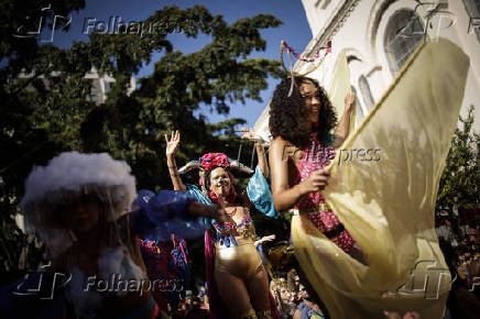 O bloquinho Cornucópia Desvairada, na Barra Funda - SP