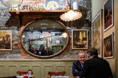 Canada?s Prime Minister Mark Carney campaigns in Quebec City Quebec