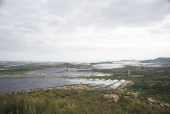 A view shows solar panels in Mula, Murcia Region