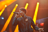 Livinho no último show da noite Fenachim