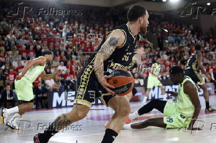 Basketball EuroLeague play-off - AS Monaco vs Barcelona
