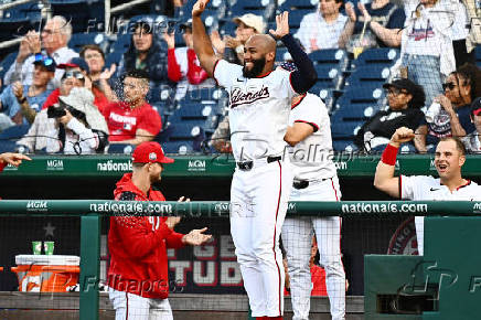 MLB: Game One-Cleveland Guardians at Washington Nationals