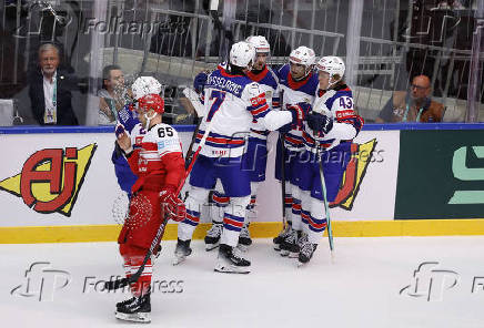 IIHF World Championships - Group B - Denmark v United States