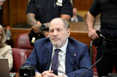 Weinstein appears at Manhattan Criminal Court for his rape and sexual assault trial in New York City