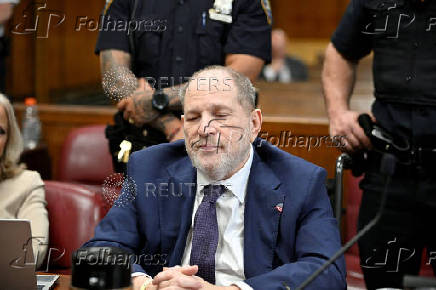 Weinstein appears at Manhattan Criminal Court for his rape and sexual assault trial in New York City