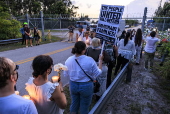'Vigil for the Voiceless' at immigration detention facility