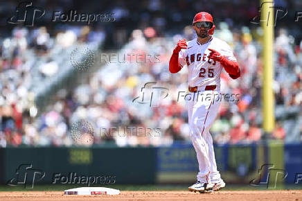 MLB: Miami Marlins at Los Angeles Angels
