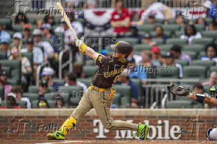 MLB: San Diego Padres at Atlanta Braves