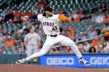 MLB: Athletics at Houston Astros