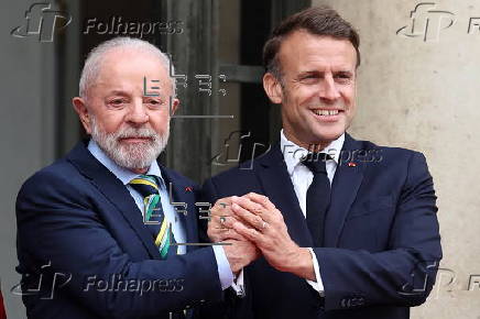 Brazilian President Lula visits France