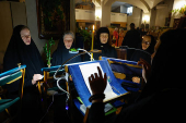 Parishioners celebrate Holy Trinity Day at damaged convent in Donetsk region amid Russia-Ukraine conflict