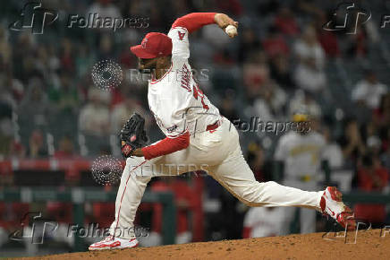MLB: Athletics at Los Angeles Angels