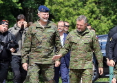 King Felipe VI of Spain visits Slovakia