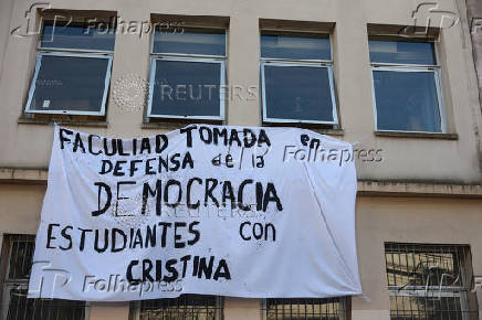 Kirchner's supporters call her sentence 
