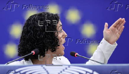 European Parliament session in Strasbourg