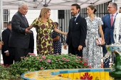 España dona a Panamá una fuente de agua de estilo sevillano para su palacio presidencial