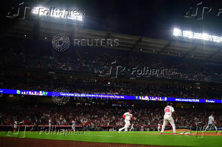 MLB: Texas Rangers at Los Angeles Angels