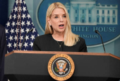FILE PHOTO: Trump defends Bondi amid backlash over Epstein files