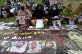 Baloch activists protest demanding release of jailed leader in Islamabad