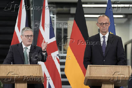 German Chancellor Merz visits Britain