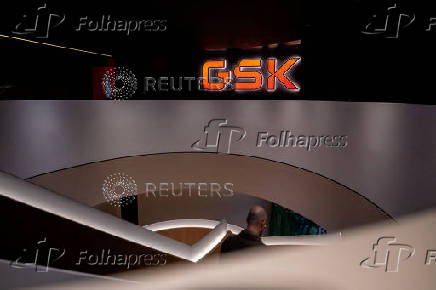 FILE PHOTO: GSK offices in London
