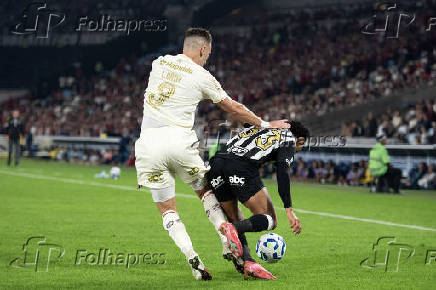 Partida entre Flamengo x Atlético MG, válida pela partida de ida das oitavas de final da Copa do Brasil no Maracanã.
